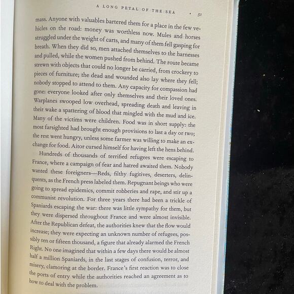 A Long Petal of the Sea by Isabel Allende | 2020 | Historical Romance - Picture 11 of 15